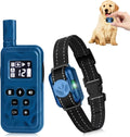 Small Shock Collar for Small Dogs(5-30Lbs), Dog Training Collar with Remote for Small & Medium Dogs, Waterproof, Rechargeable Collar with Beep, Vibration, Safe Shock,2000ft,Blue