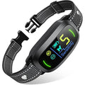 Dog Bark Collar, Rechargeable Smart Collar, Anti Barking Training Collar with 5 Adjustable Sensitivity Beep Vibration, Bark Collar for Large Medium Small Dogs (Black)